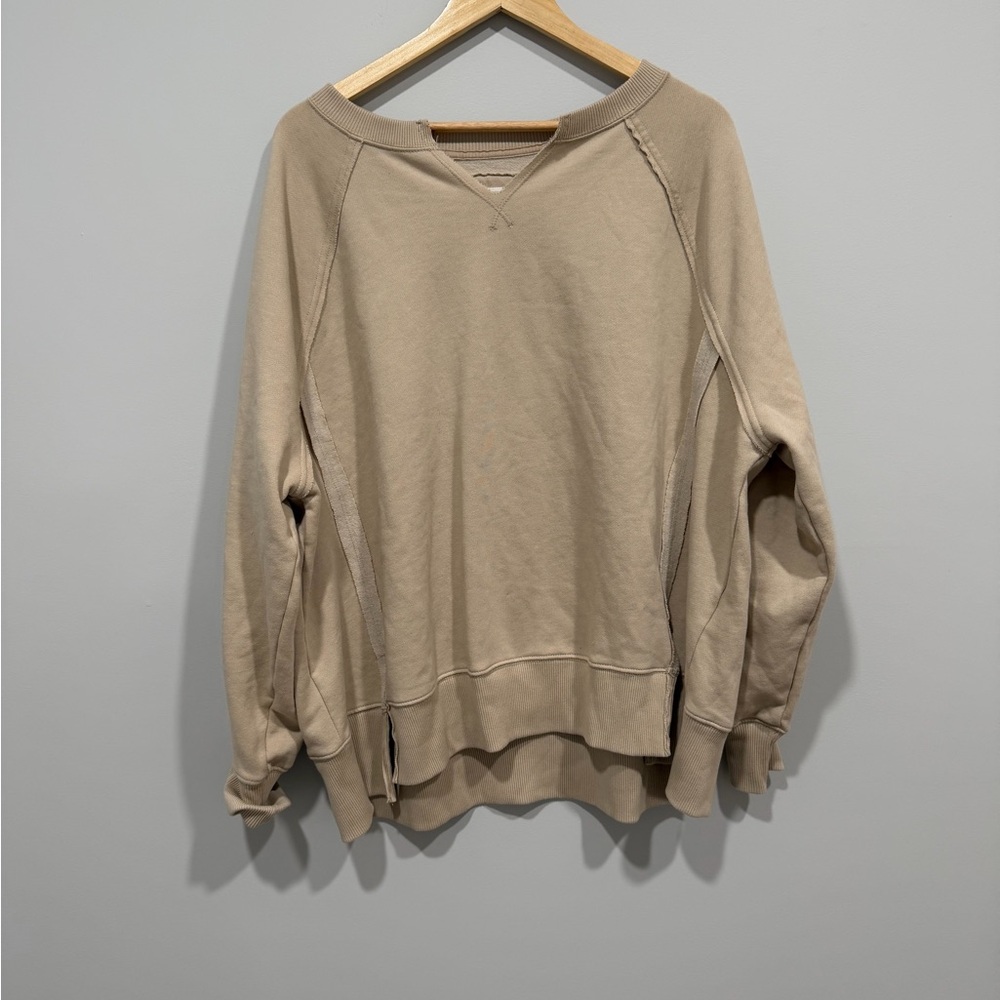 American Eagle Outfitters Tan Knit Top